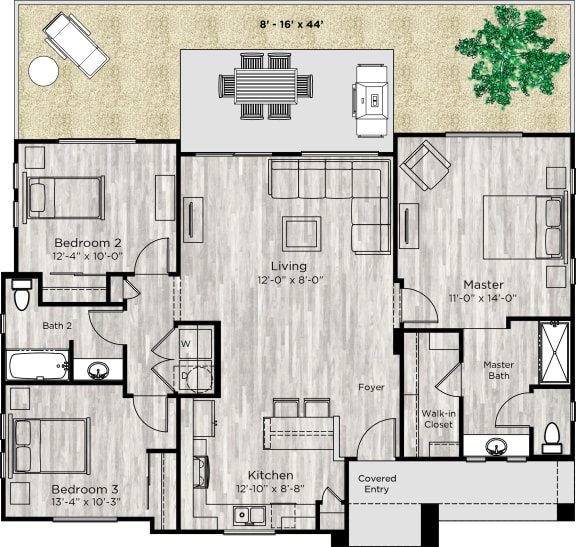 Floor Plans at Avilla Oakridge in Forney, TX
